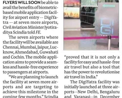 DigiYatra at seven more airports