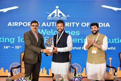 Today, Hon'ble Minister for Civil Aviation, Sh. Ram Mohan Naidu Ji inaugurated AAI's workshop on Major Infrastructure Projects along with Minister of State Sh. Murlidhar Mohol Ji, in the presence of MoCA Secretary and AAI Chairman. Today, Hon'ble Minister for Civil Aviation, Sh. Ram Mohan Naidu Ji inaugurated AAI's workshop on Major Infrastructure Projects along with Minister of State Sh. Murlidhar Mohol Ji, in the presence of MoCA Secretary and AAI Chairman.