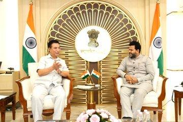 Their discussion focused on enhancing aviation infrastructure and improving air connectivity in Mizoram. Their discussion focused on enhancing aviation infrastructure and improving air connectivity in Mizoram.
