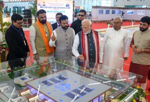 The Hon’ble Prime Minister inaugurated the state-of-the-art New Terminal Building at Patna Airport, developed at a cost of approx. ₹1,200 Cr, boosting the airport’s annual passenger handling capacity by 1 crore. The Hon’ble Prime Minister inaugurated the state-of-the-art New Terminal Building at Patna Airport, developed at a cost of approx. ₹1,200 Cr, boosting the airport’s annual passenger handling capacity by 1 crore.