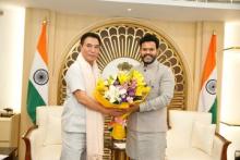 Their discussion focused on enhancing aviation infrastructure and improving air connectivity in Mizoram.