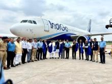 Starting today, IndiGo will operate direct flights from Hindon Airport to Bengaluru, Chennai, Goa, Kolkata, Mumbai, Patna, and Varanasi — along with two new routes to Ahmedabad and Indore.