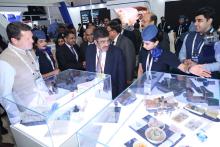 Today at #WingsIndia2026, Secretary, Ministry of Civil Aviation, Shri Samir Kumar Sinha inaugurated the Exhibition Area and undertook a comprehensive walk-through of the exhibition,